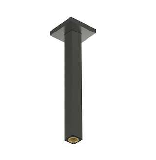 Hansgrohe  - Sprchové rameno stropní, 31 cm, kartáčovaný černý chrom 24339340