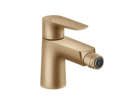 Hansgrohe Talis E - Bidetová baterie s výpustí, kartáčovaný bronz 71720140