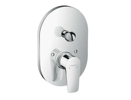 Hansgrohe Talis E - Páková vanová baterie podomítková, chrom 71746000