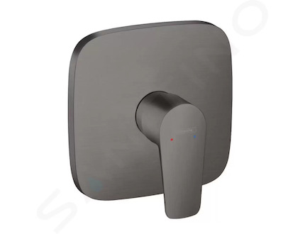 Hansgrohe Talis E - Sprchová baterie pod omítku, kartáčovaný černý chrom 71765340