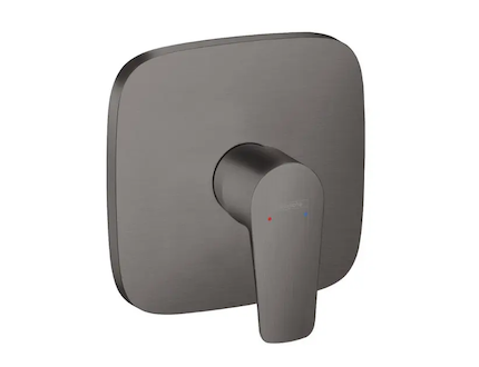 Hansgrohe Talis E - Sprchová baterie pod omítku, kartáčovaný černý chrom 71765340