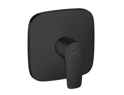 Hansgrohe Talis E - Sprchová baterie pod omítku, matná černá 71765670