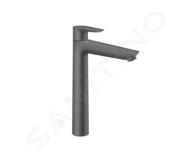 Hansgrohe Talis E - Umyvadlová baterie, kartáčovaný černý chrom 71717340