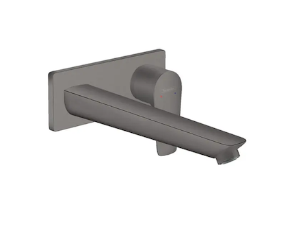 Hansgrohe Talis E - Umyvadlová baterie pod omítku, kartáčovaný černý chrom 71734340