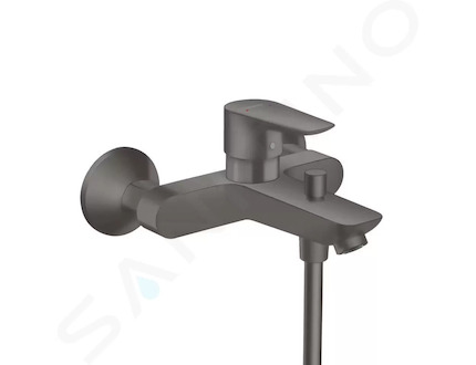 Hansgrohe Talis E - Vanová baterie, kartáčovaný černý chrom 71740340