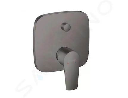 Hansgrohe Talis E - Vanová baterie pod omítku, kartáčovaný černý chrom 71474340