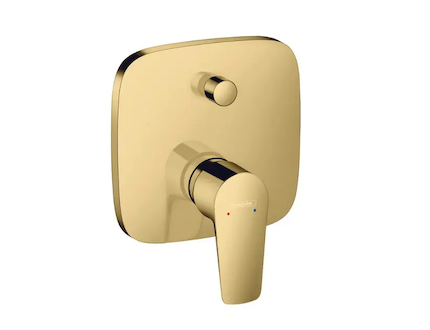 Hansgrohe Talis E - Vanová baterie pod omítku, leštěný vzhled zlata 71745990