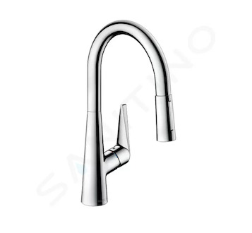 Hansgrohe Talis M51 - Dřezová baterie s výsuvnou sprškou, sBox, EcoSmart, chrom 73876000