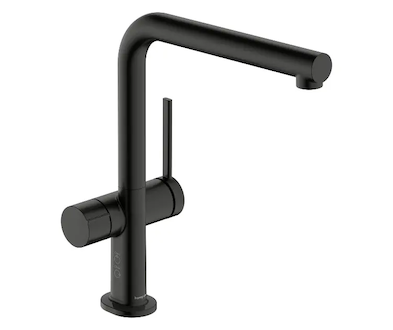 Hansgrohe Talis M54 - Dřezová baterie, s uzavíracím ventilem pro spotřebič, kartáčovaný černý chrom 72827340