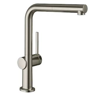 Hansgrohe Talis M54 - Dřezová baterie s výsuvnou koncovkou, nerezová ocel 72845800