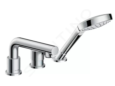 Hansgrohe Talis S - Baterie na okraj vany, 3-otvorová instalace, chrom 72417000