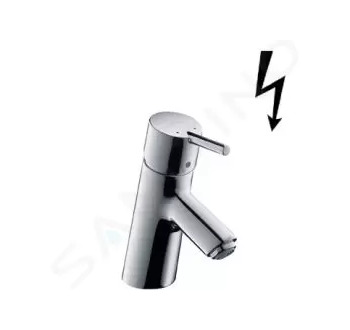 Hansgrohe Talis S - Páková umyvadlová baterie s odtokovou soupravou s táhlem, chrom 32032000