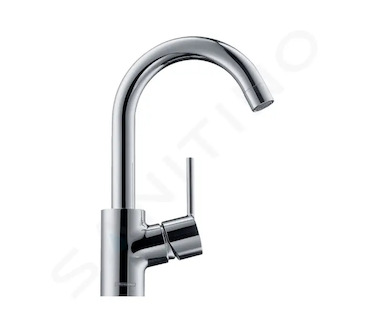 Hansgrohe Talis S - Umyvadlová baterie s výpustí a otočným výtokem, chrom 32070000