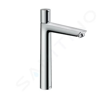 Hansgrohe Talis Select E - Umyvadlová baterie 240 s výpustí, ovládání tlačítkem, chrom 71752000