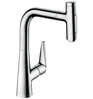 Hansgrohe Talis Select M51 - Dřezová baterie M5117-H220 s výsuvnou sprškou, sBOX, chrom 73868000