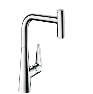 Hansgrohe Talis Select M51 - Dřezová baterie s výsuvnou koncovkou, EcoSmart, chrom 72826000