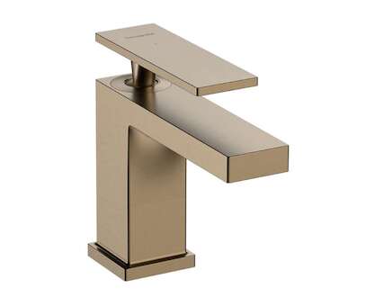 Hansgrohe Tecturis E - Umyvadlová baterie, CoolStart, EcoSmart, kartáčovaný bronz 73001140