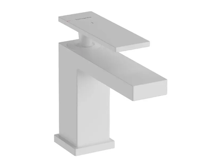 Hansgrohe Tecturis E - Umyvadlová baterie s výpustí, CoolStart, EcoSmart, matná bílá 73002700