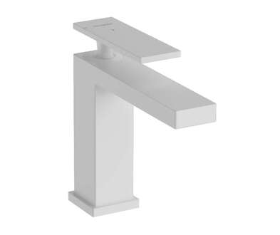 Hansgrohe Tecturis E - Umyvadlová baterie s výpustí, CoolStart, EcoSmart, matná bílá 73014700