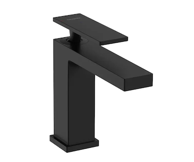 Hansgrohe Tecturis E - Umyvadlová baterie s výpustí, CoolStart, EcoSmart, matná černá 73018670
