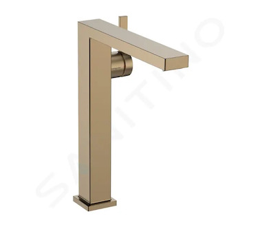 Hansgrohe Tecturis E - Umyvadlová baterie s výpustí Push-Open, CoolStart, EcoSmart, kartáčovaný bronz 73073140