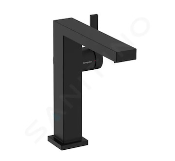 Hansgrohe Tecturis E - Umyvadlová baterie s výpustí Push-Open, CoolStart, EcoSmart, matná černá 73040670