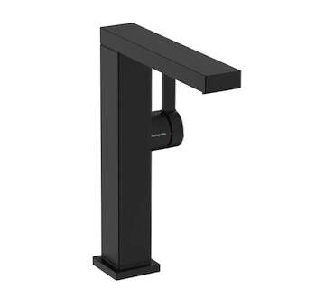 Hansgrohe Tecturis E - Umyvadlová baterie s výpustí Push-Open, CoolStart, EcoSmart, matná černá 73063670