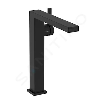 Hansgrohe Tecturis E - Umyvadlová baterie s výpustí Push-Open, CoolStart, EcoSmart, matná černá 73070670