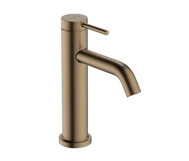 Hansgrohe Tecturis S - Umyvadlová baterie s výpustí, CoolStart, EcoSmart, kartáčovaný bronz 73318140