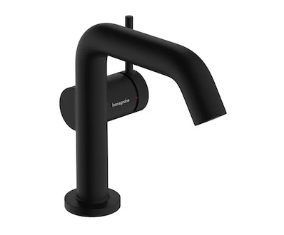 Hansgrohe Tecturis S - Umyvadlová baterie s výpustí Push-Open, CoolStart, EcoSmart, matná černá 73320670