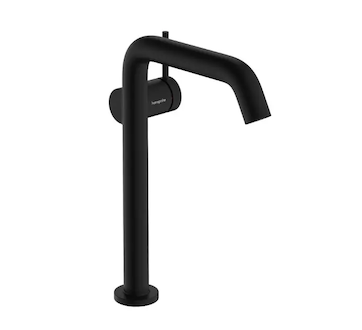 Hansgrohe Tecturis S - Umyvadlová baterie s výpustí Push-Open, CoolStart, EcoSmart, matná černá 73373670