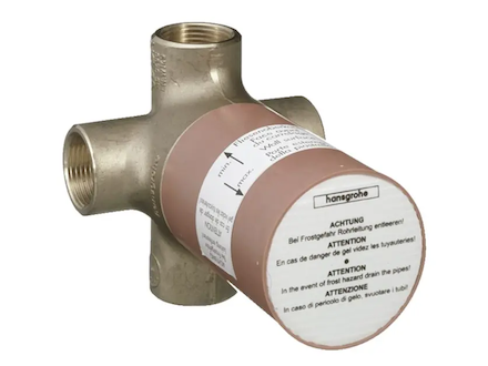 Hansgrohe Trio/Quattro - Základní těleso pro čtyřcestný přepínací ventil pod omítku 15930180