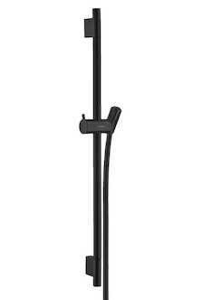 Hansgrohe Unica'S - Sprchová tyč 65 cm se sprchovou hadicí, matná černá 28632670