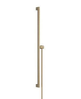 Hansgrohe Unica - Sprchová tyč 66 cm, se sprchovou hadicí, kartáčovaný bronz 24404140