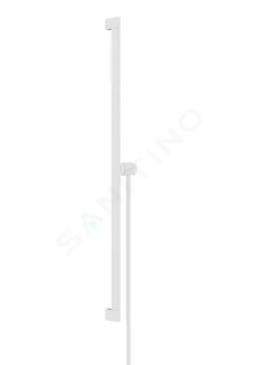 Hansgrohe Unica - Sprchová tyč 66 cm, se sprchovou hadicí, matná bílá 24404700