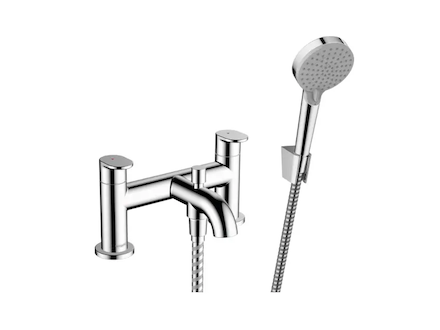 Hansgrohe Vernis Blend - Baterie na okraj vany s příslušenstvím, 2-otvorová instalace, chrom 71461000