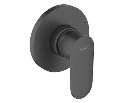 Hansgrohe Vernis Blend - Sprchová baterie pod omítku, s tělesem, matná černá 71663670