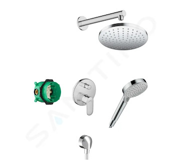 Hansgrohe Vernis Blend - Sprchový set 200 s baterií pod omítku, chrom 27911000