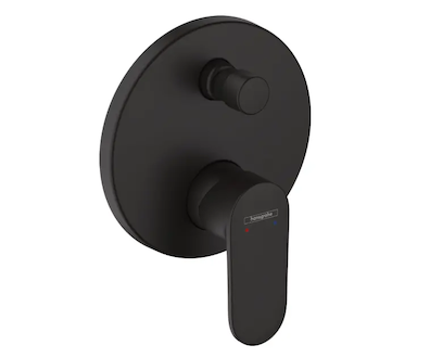 Hansgrohe Vernis Blend - Vanová baterie pod omítku, matná černá 71466670