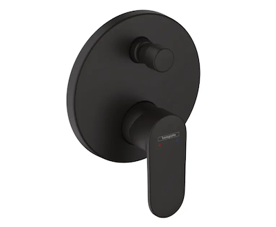 Hansgrohe Vernis Blend - Vanová baterie pod omítku, matná černá 71467670