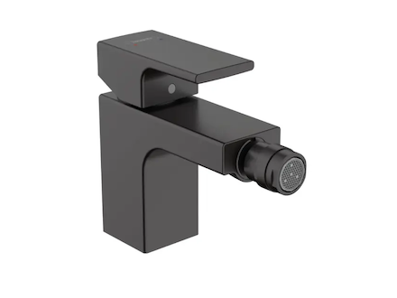 Hansgrohe Vernis Shape - Bidetová baterie s výpustí, matná černá 71211670