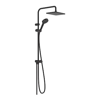 Hansgrohe Vernis Shape - Sprchový set Showerpipe 230 Reno, EcoSmart, matná černá 26289670