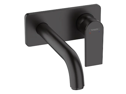 Hansgrohe Vernis Shape - Umyvadlová baterie pod omítku, EcoSmart, matná černá 71578670
