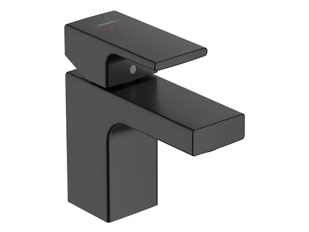 Hansgrohe Vernis Shape - Umyvadlová baterie s výpustí, CoolStart, EcoSmart, matná černá 71593670