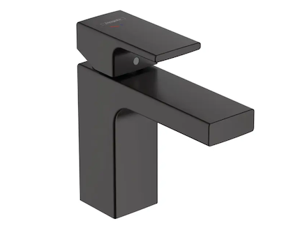 Hansgrohe Vernis Shape - Umyvadlová baterie s výpustí, CoolStart, EcoSmart, matná černá 71594670