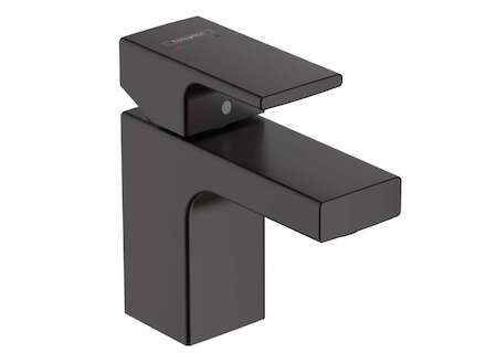 Hansgrohe Vernis Shape - Umyvadlová baterie s výpustí, EcoSmart, matná černá 71560670