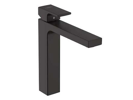 Hansgrohe Vernis Shape - Umyvadlová baterie s výpustí, EcoSmart, matná černá 71562670
