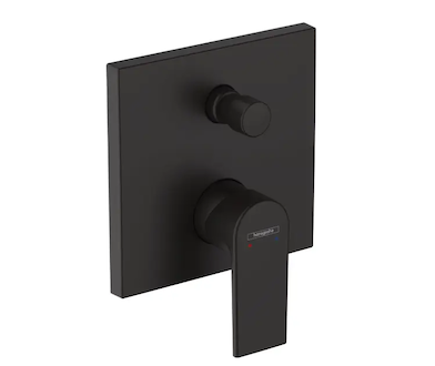 Hansgrohe Vernis Shape - Vanová baterie pod omítku, matná černá 71469670