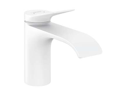 Hansgrohe Vivenis - Umyvadlová baterie 80, s výpustí, EcoSmart, matná bílá 75010700