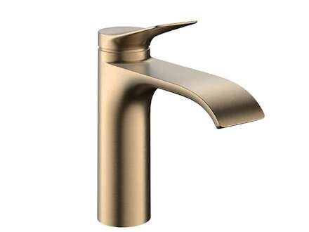 Hansgrohe Vivenis - Umyvadlová baterie, EcoSmart, CoolStart, kartáčovaný bronz 75024140